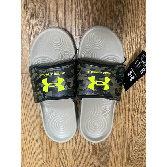 Under Armour UA M Ignite Select Camo Slides Size 11 3027848-200‎ - Picture 5 of 5